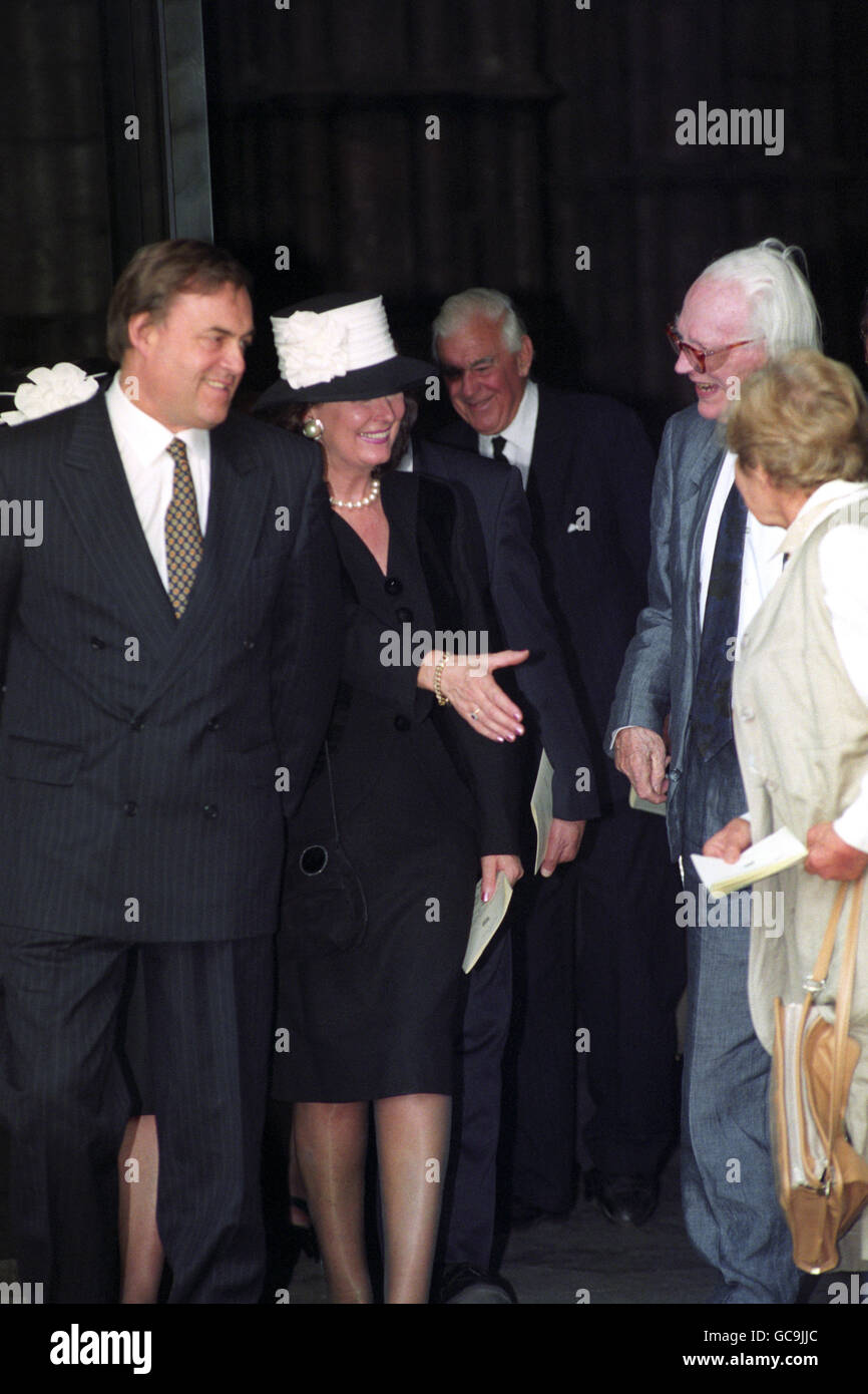 Following thanksgiving service in westminster abbey another former ...