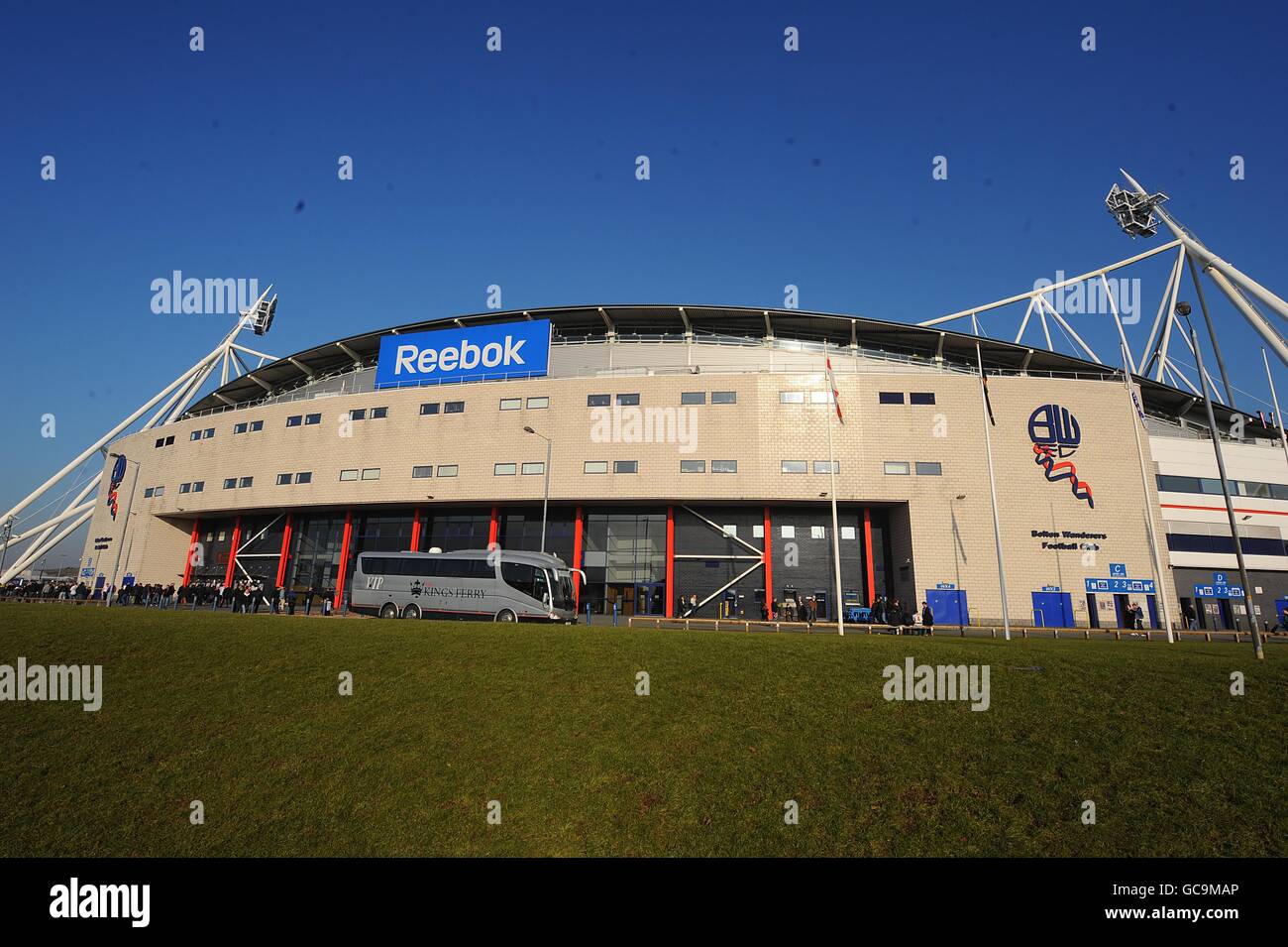 Soccer - Barclays Premier League - Bolton Wanderers v Fulham - Reebok Stadium Stock Photo