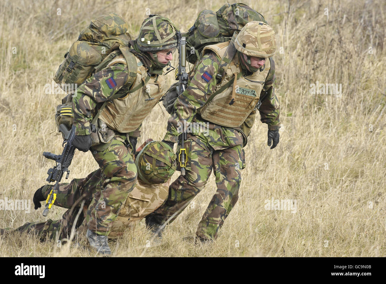 4th Mechanized Brigade exercise Stock Photo