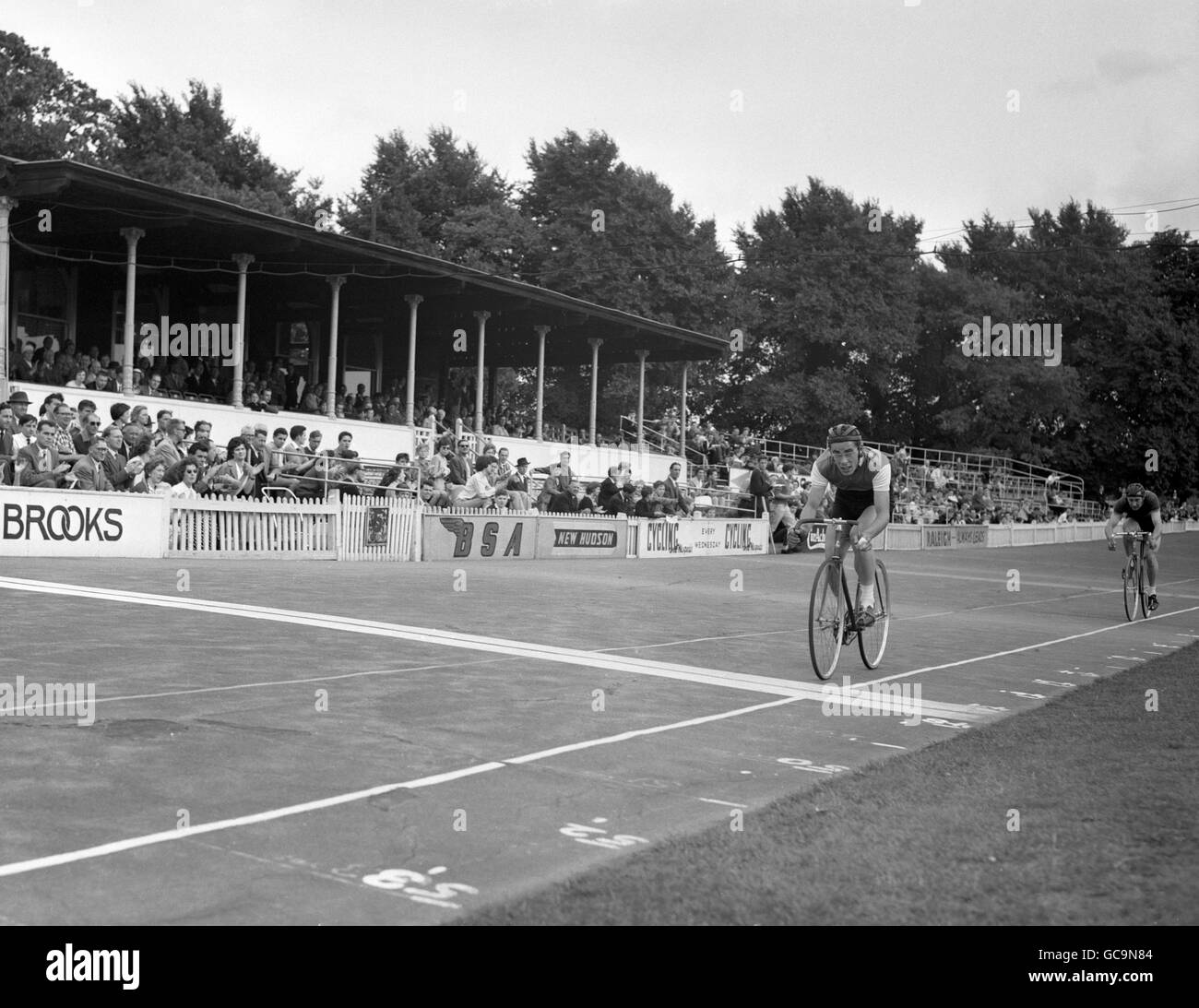 Cycling - Pursuit Racing - Herne Hill - 1960 Stock Photo