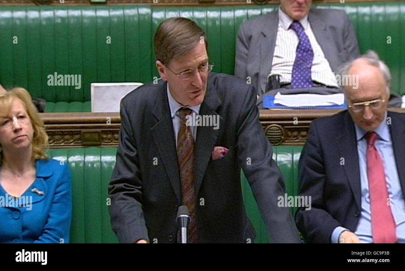 Shadow Secretary of State for Justice Dominic Grieve at the debate on the Constitutional Reform and Governance bill at the House of Commons, central London. Stock Photo