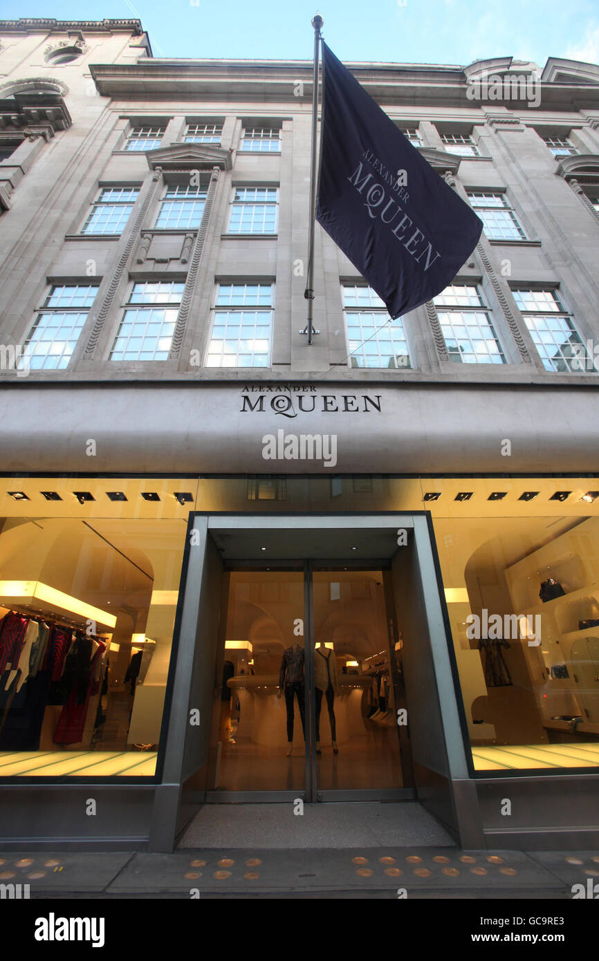 The new London Alexander McQueen store includes a special archive floor –  HERO