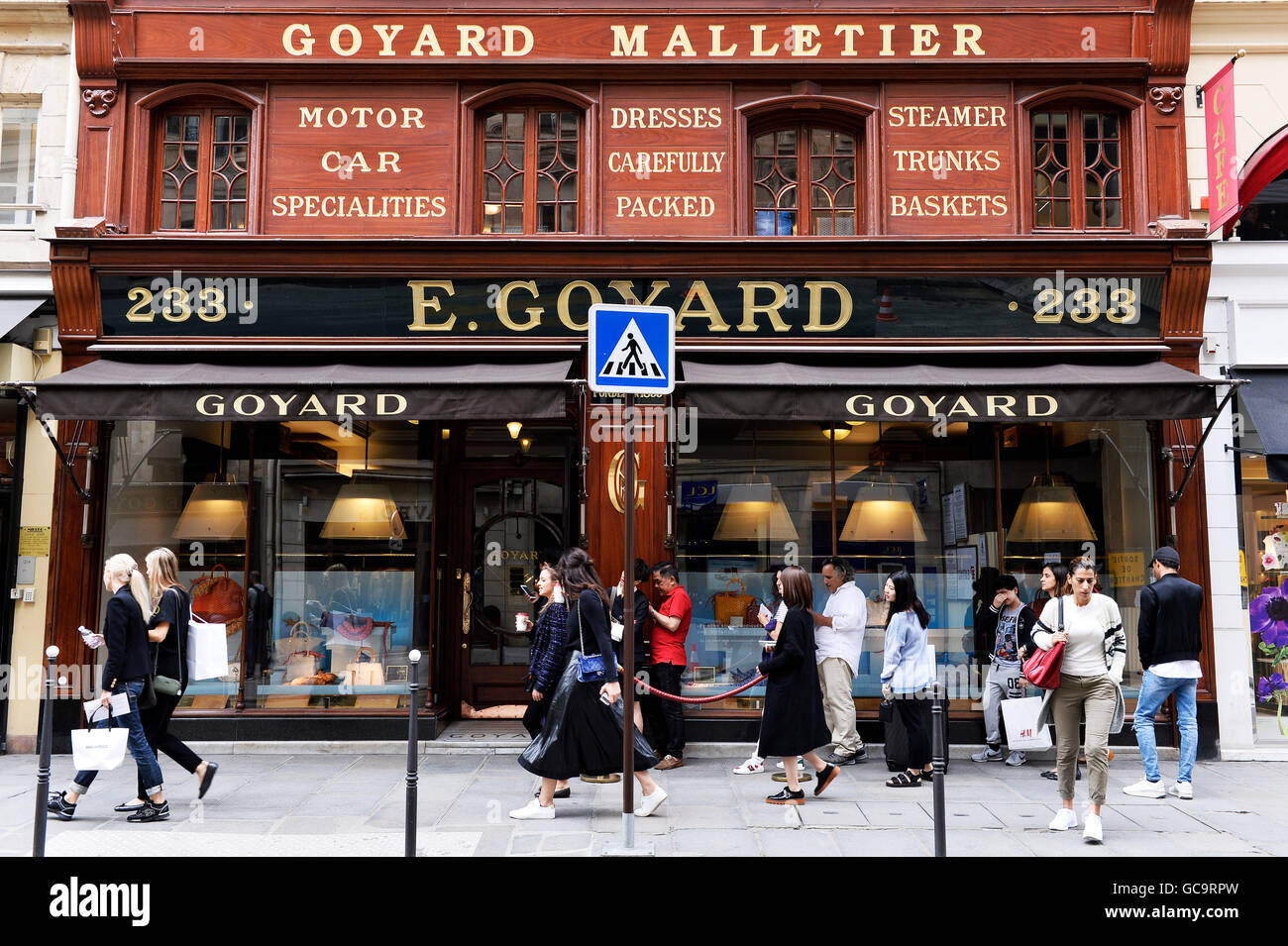 Maison Goyard, Paris  Goyard, Biarritz, Jewelry store design