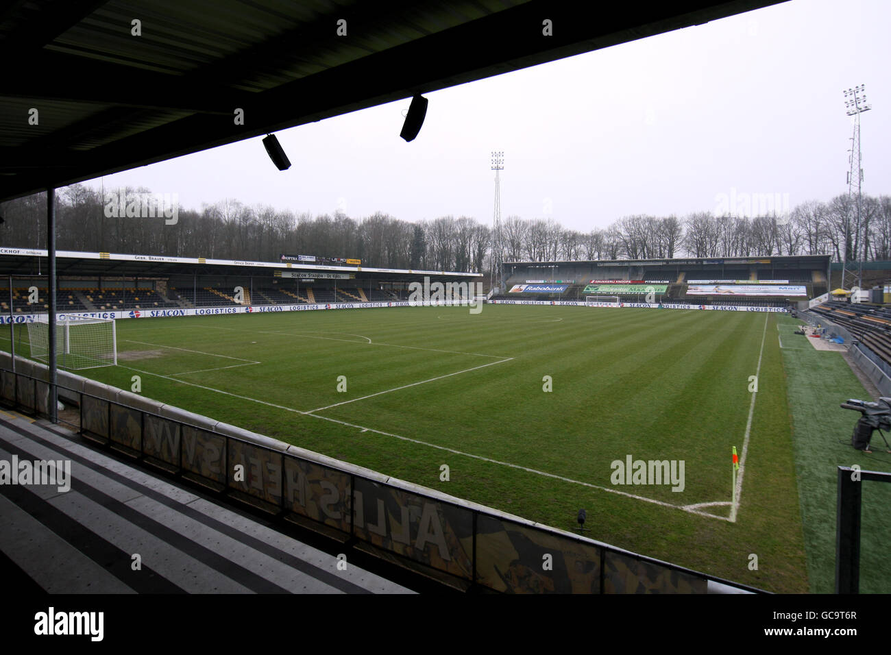 Soccer - Dutch Eredivisie - VVV Venlo v Vitesse Arnhem - De Koel. General view of the Stadion De Koel Stock Photo