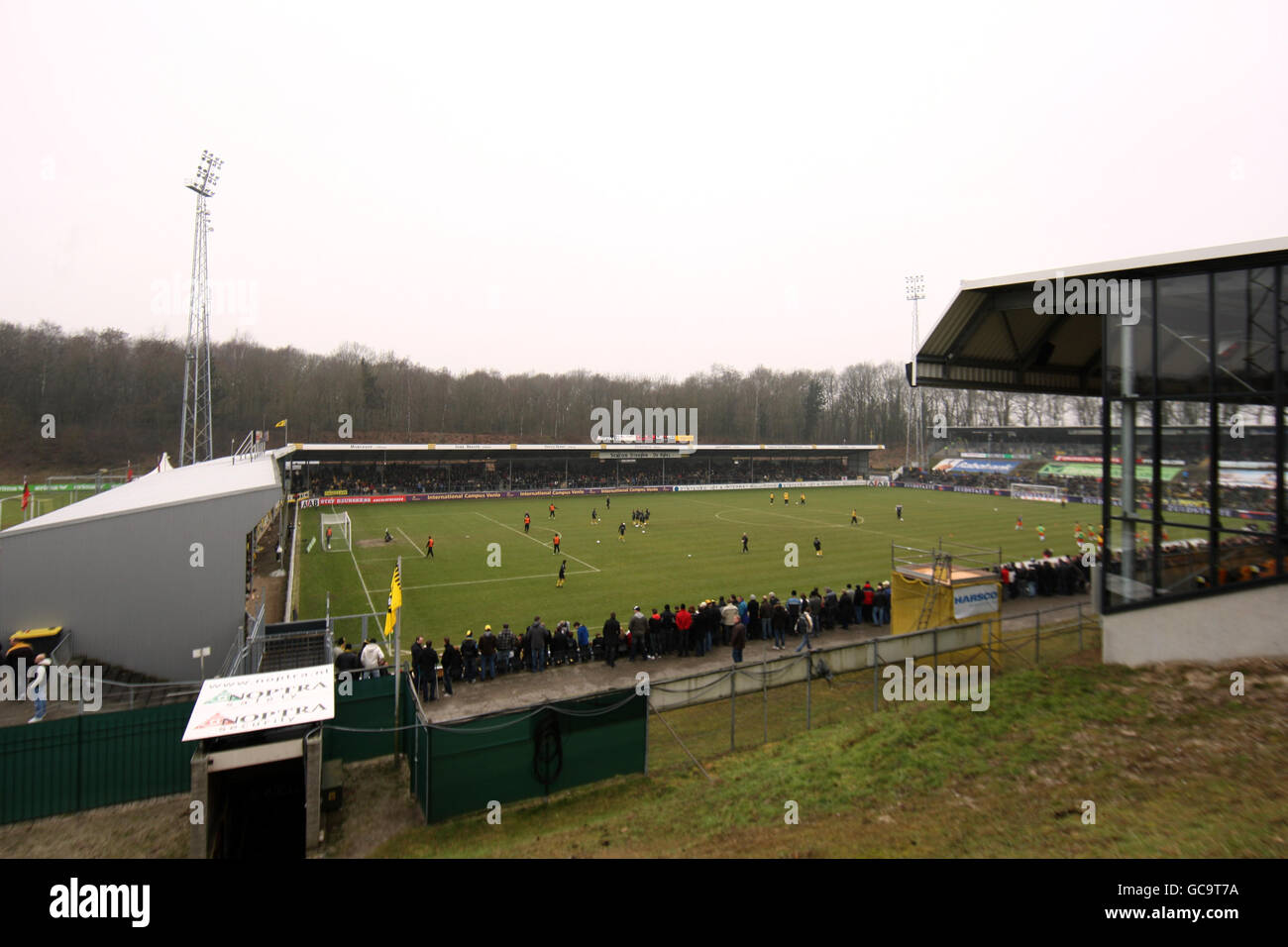 Soccer - Dutch Eredivisie - VVV Venlo v Vitesse Arnhem - De Koel. General view of the Stadion De Koel Stock Photo