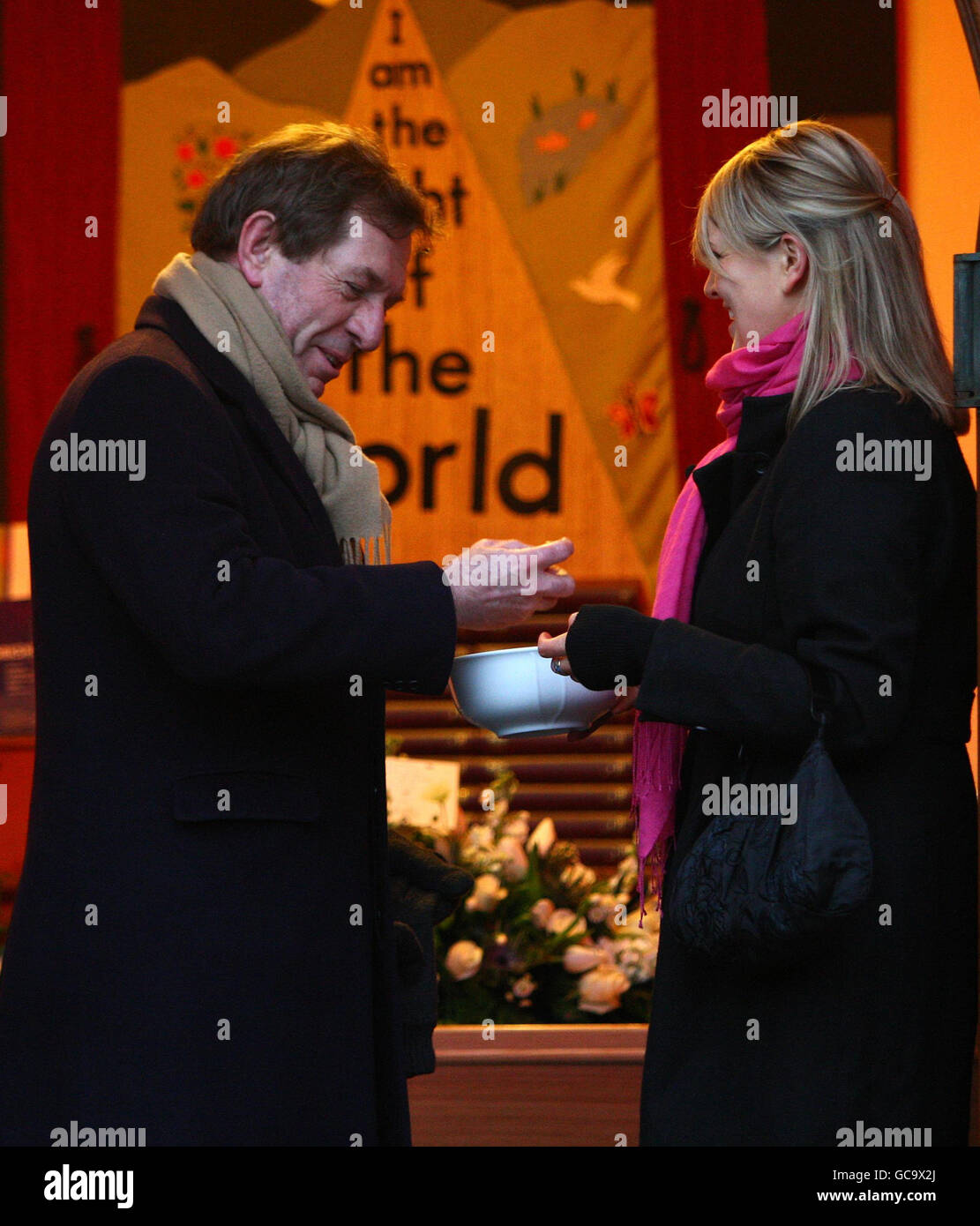 Bill Mclaren Funeral Stock Photo Alamy