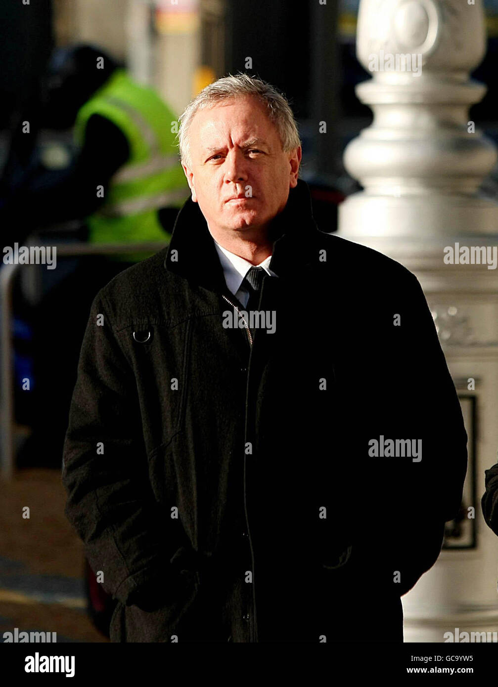 Eamon Lillis who is charged with murdering his wife Celine Cawley, arriving at court this morning where the jury are still deliberating in his case at Criminal Courts of the Justice,Dublin. Stock Photo