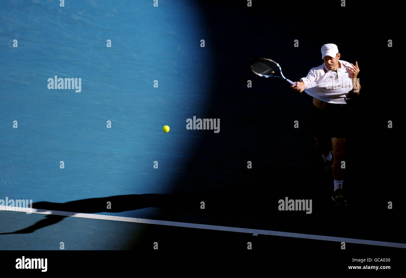 Tennis Australian Open 2010 Day Nine Melbourne Park Stock Photo