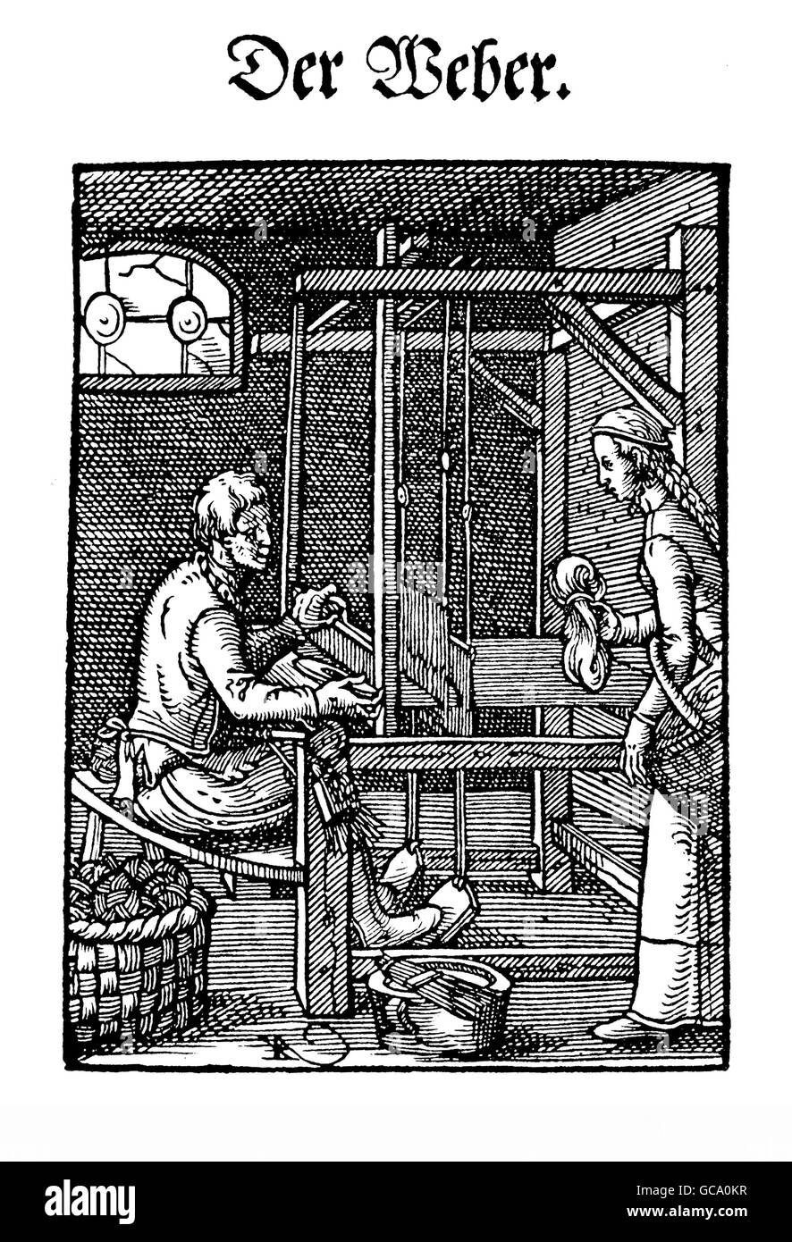 Weaver profession Cut Out Stock Images & Pictures Alamy