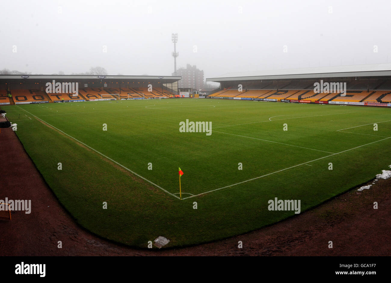 Soccer - Coca-Cola Football League Two - Port Vale v Macclesfield Town - Vale Park. General view of Vale Park, home to Port Vale Stock Photo