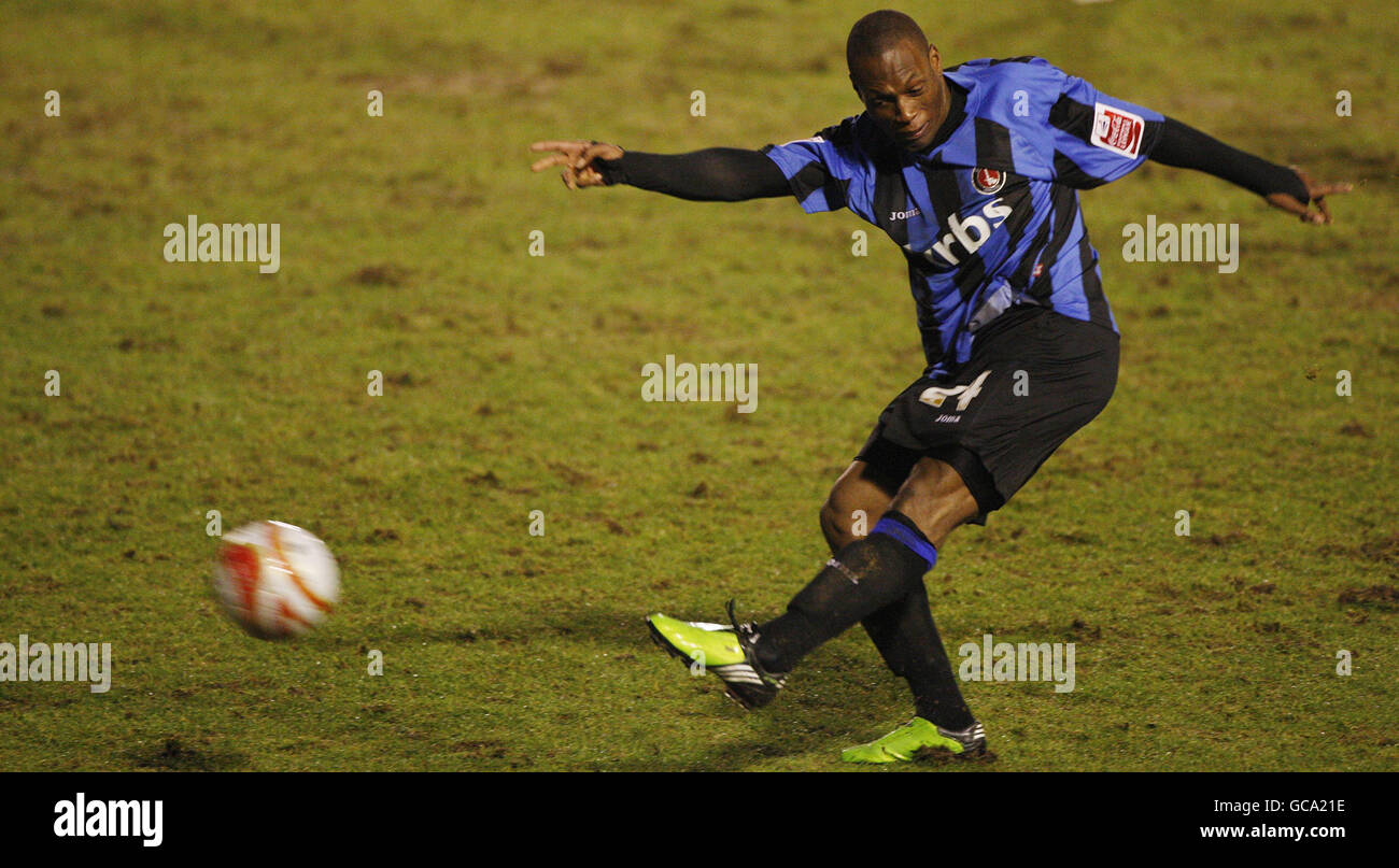 Soccer coca cola football league one walsall charlton athletic banks