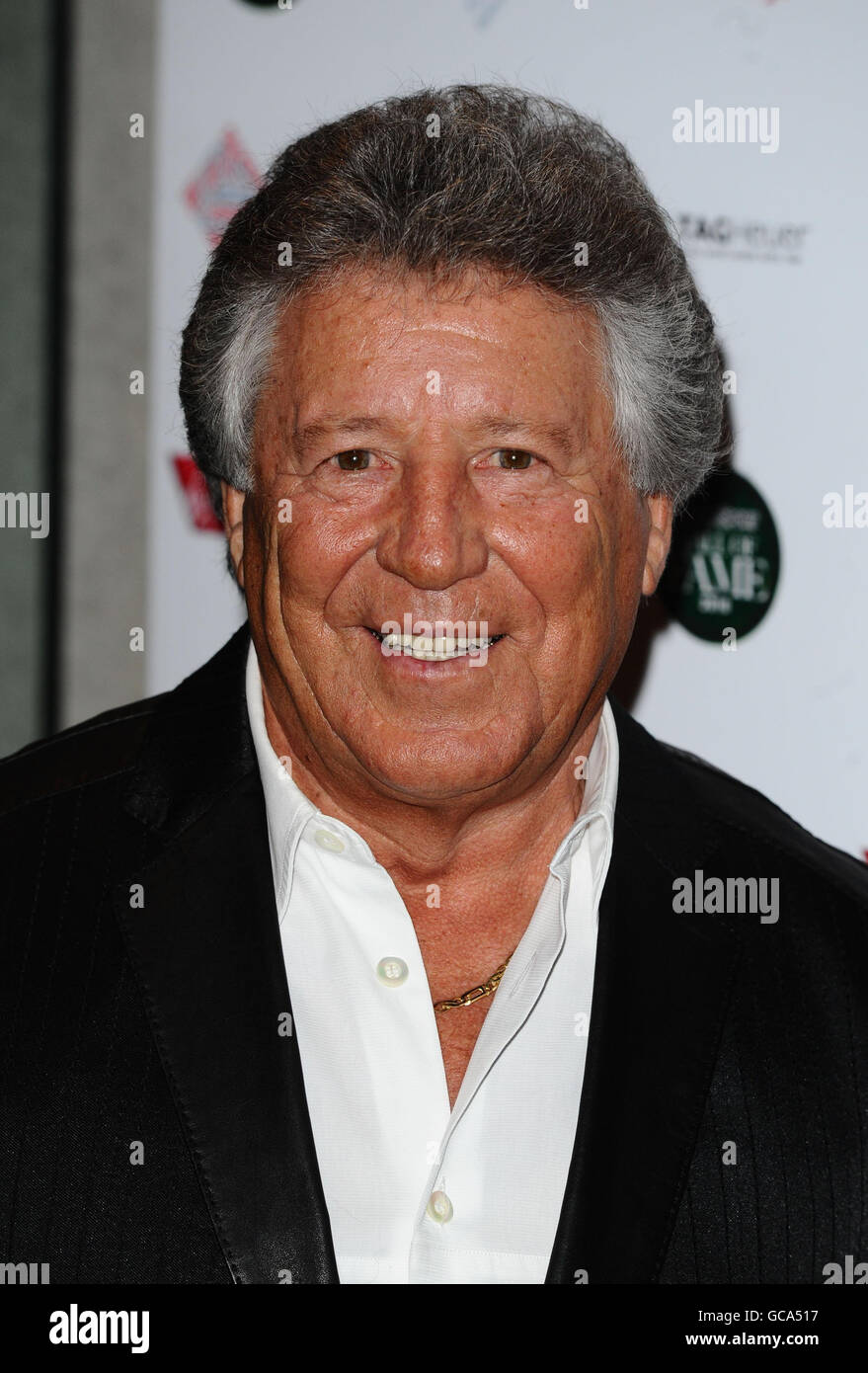 Motorsport Hall Of Fame. Mario Andretti arrives at the inaugural Motorsport Hall Of Fame held at the Roundhouse in Camden, London. Stock Photo