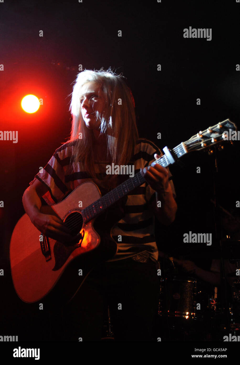 Ellie Goulding in concert London Stock Photo Alamy