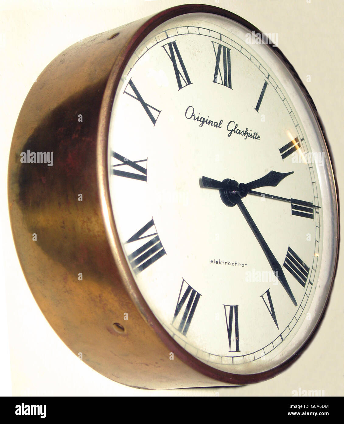 Electric wall clock glashütte elektrochron hi-res stock photography and  images - Alamy