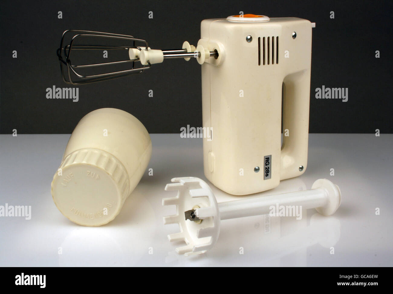 household, kitchen and kitchenware, mixture appliance RG 28a with  accessory, made by VEB Elektrogerätewerk Suhl, GDR, 1974,  Additional-Rights-Clearences-Not Available Stock Photo - Alamy