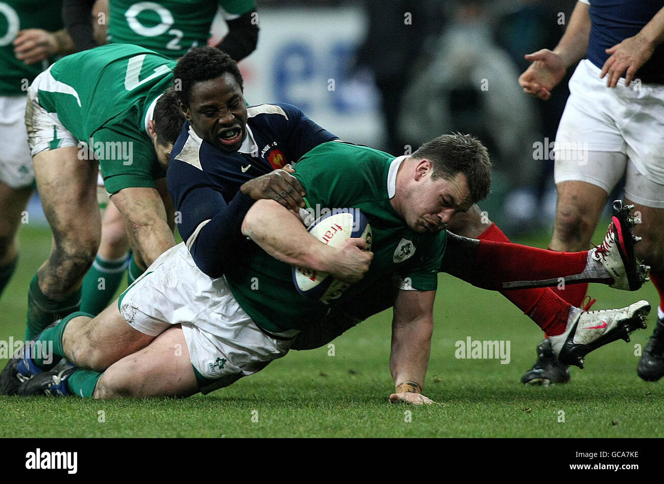 Rugby Union - RBS 6 Nations Championship 2010 - France v Ireland - Stade  Francais Stock Photo - Alamy