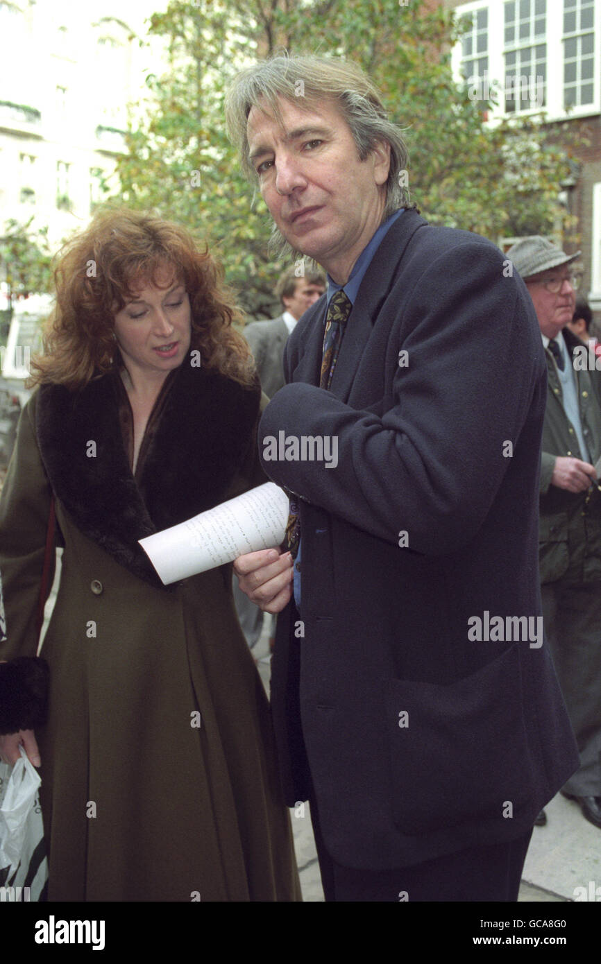 Dennis Potter Memorial Service - St James' Church, Piccadilly Stock Photo