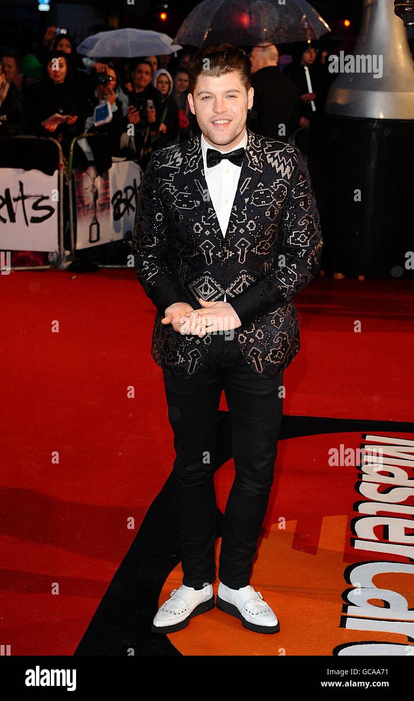BRIT Awards 2010 Arrivals London Stock Photo Alamy