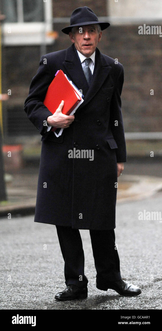Jack straw arrives meeting at hires stock photography and