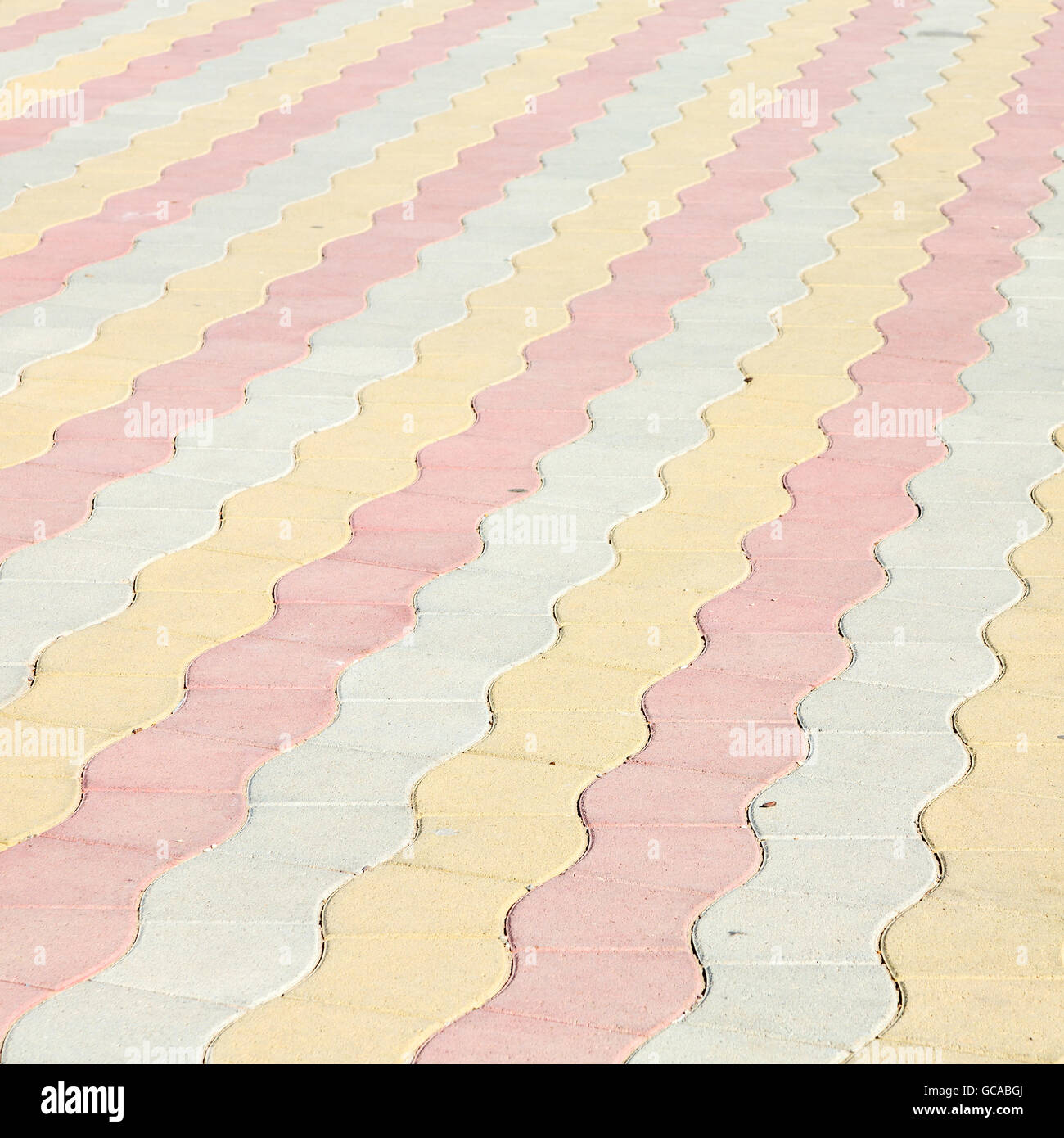 in oman abstract pavement in the old steet and colors Stock Photo - Alamy