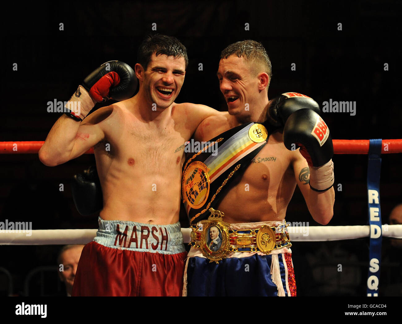 Boxing BBBofC British Super Bantamweight Title Jason Booth v