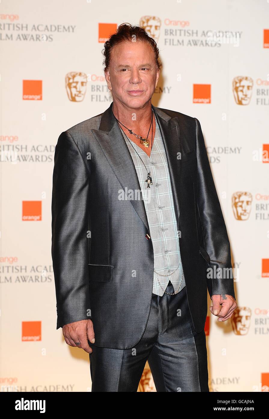 Mickey Rourke at the Orange British Academy of Film Awards, at The ...