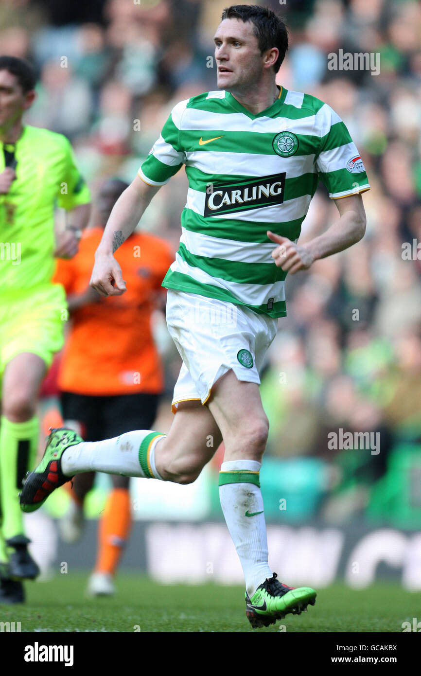 Soccer - Clydesdale Bank Premier League - Celtic v Dundee United - Celtic Park Stock Photo