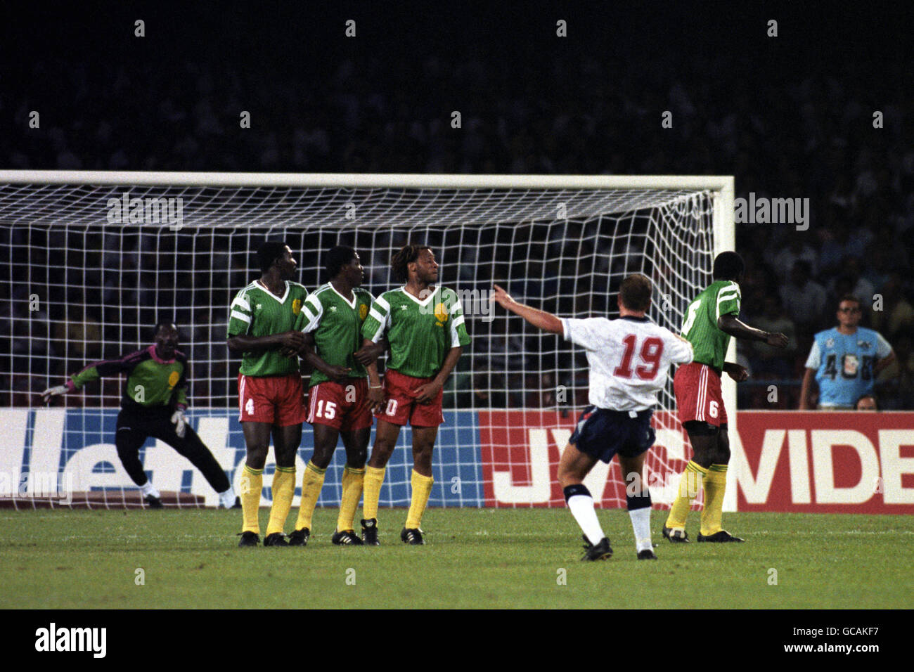 Soccer - World Cup Italia 1990 - Quarter Final - England v Cameroon ...