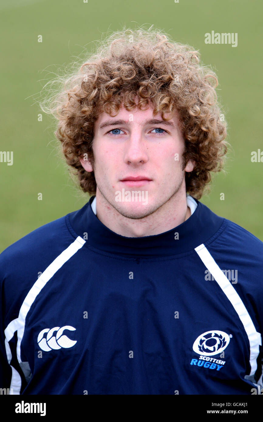 Rugby Union Scotland Under 19 Photocall Murrayfield. Rob