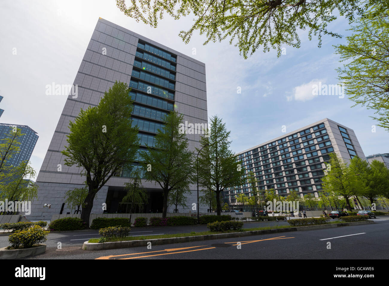 Diet Members' Building, Kasumigaseki, Chiyoda-Ku,Tokyo, Japan Stock Photo