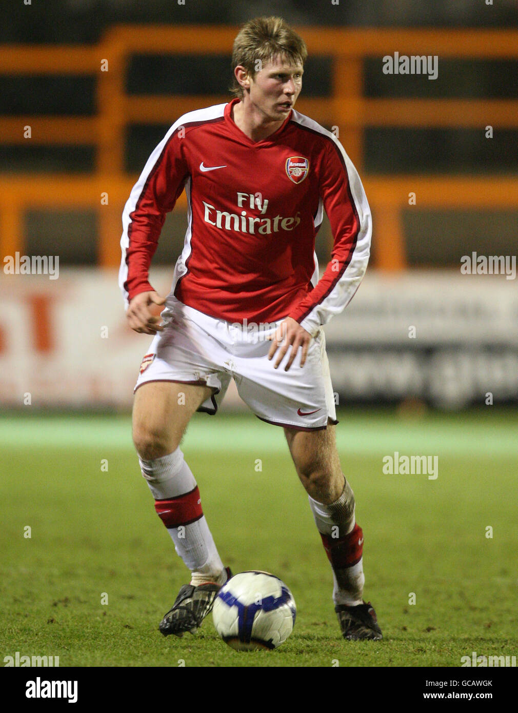 Soccer - FA Youth Cup - Fourth Round - Arsenal v Ipswich Town - Underhill Stadium. Sead Hajrovic, Arsenal. Stock Photo