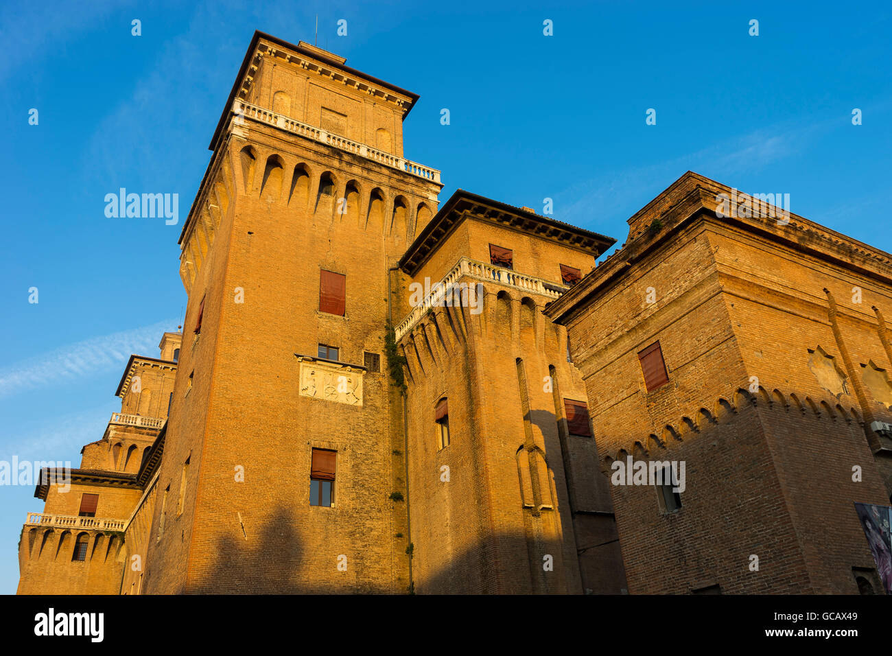 Estense castle. Ferrara, Italy Stock Photo