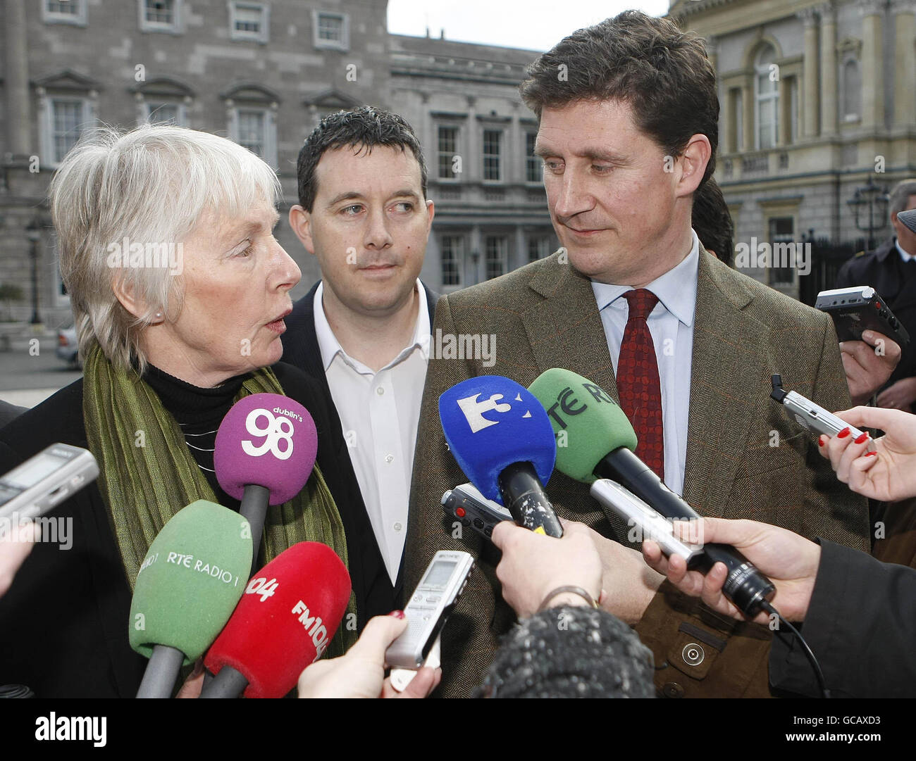(Left to right) Senator Mary White, TD Paul Gogarty and Communications
