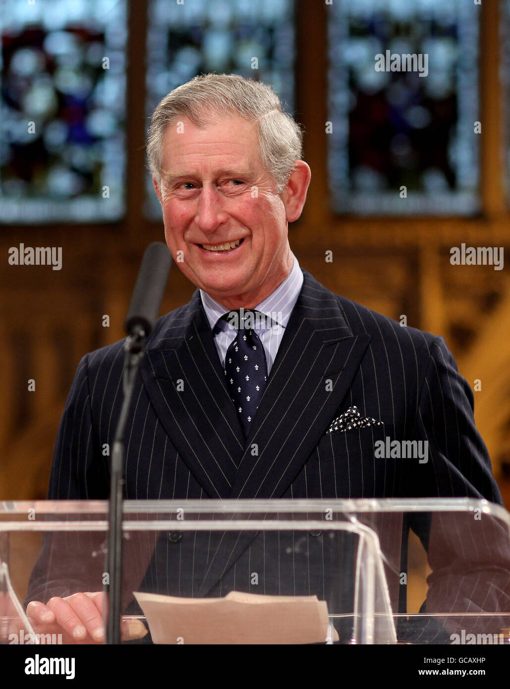 The Prince Of Wales visits St Mellitus College Stock Photo Alamy