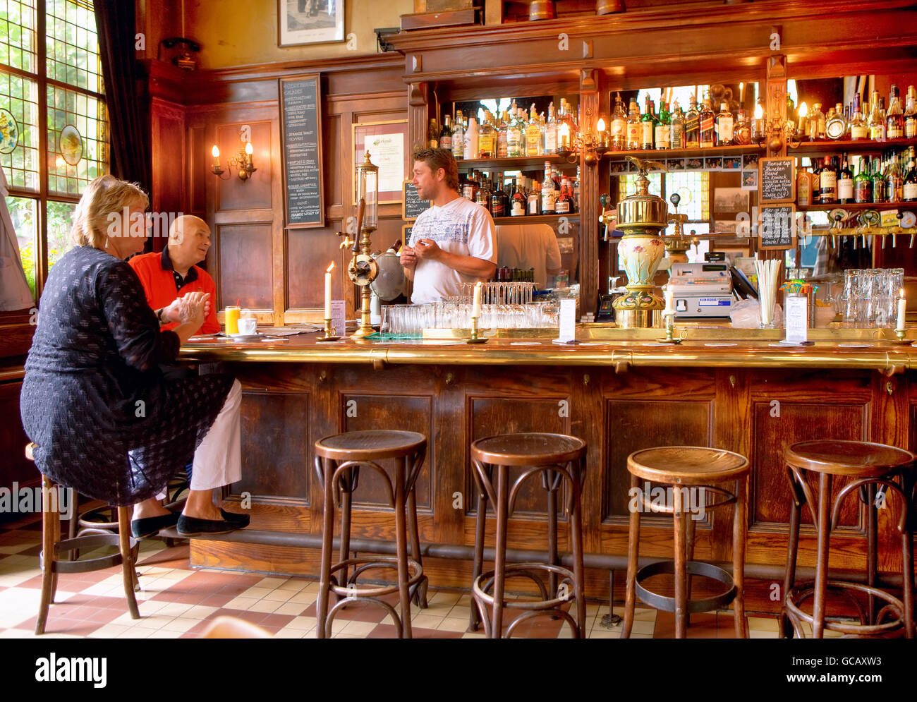 The t' Smalle cafe in Jordaan district, Amsterdam Stock Photo - Alamy