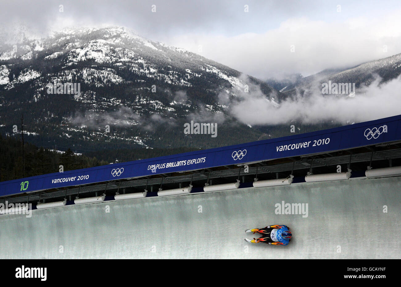 Winter Olympics the Luge