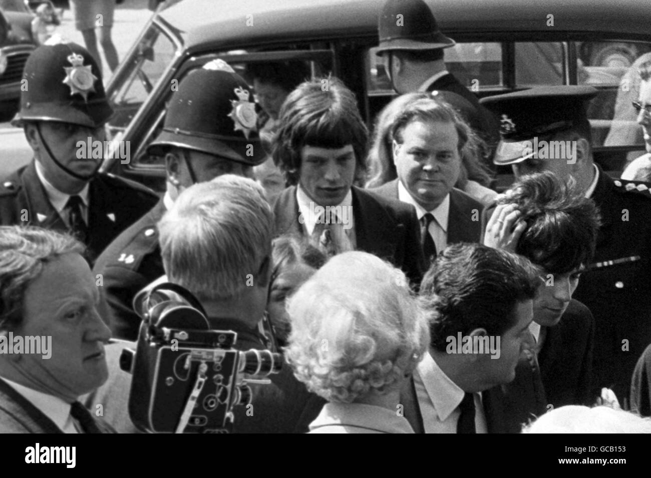 Crime Rolling Stones Drugs Trial Chichester, Sussex Stock Photo Alamy