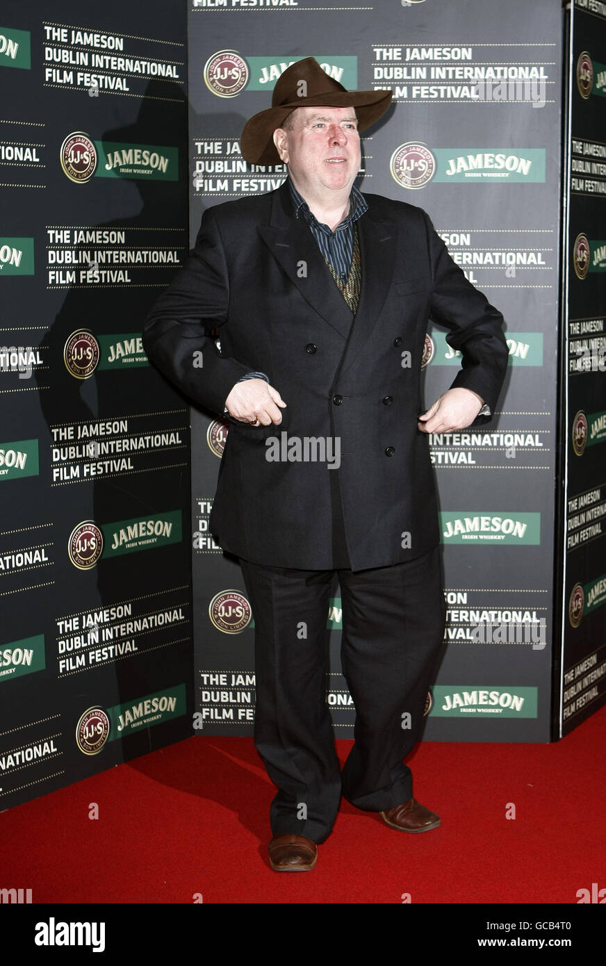 Timothy Spall arrives for the screening of Alice in Wonderland at the Savoy Cinema in Dublin, part of the Jameson Dublin International Film Festival. Stock Photo