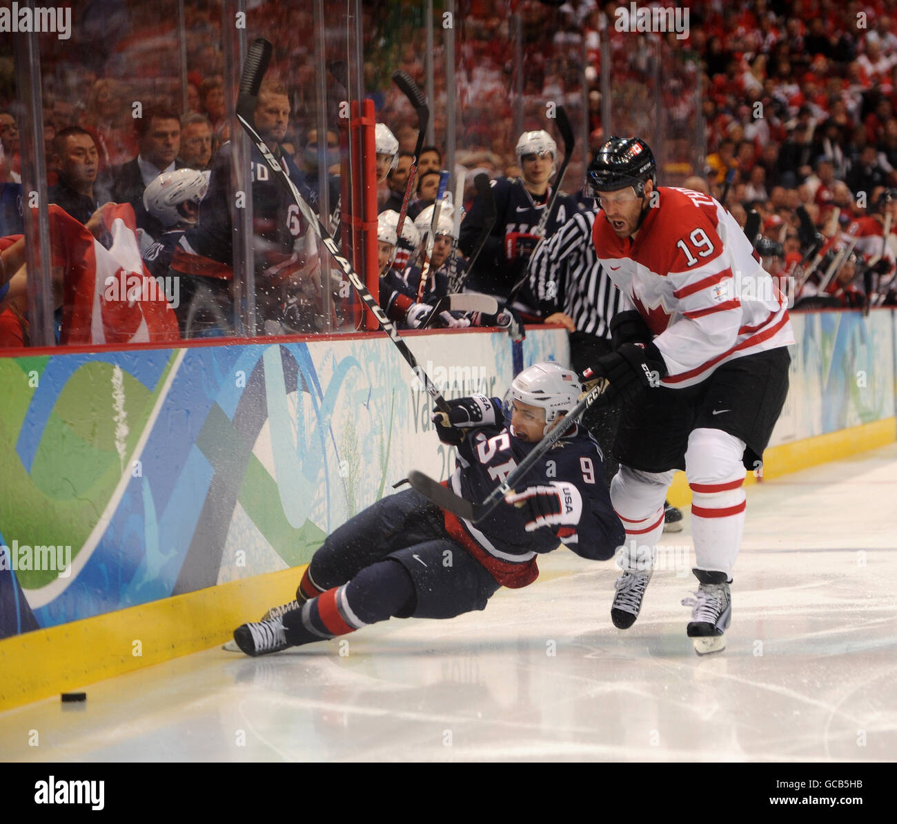 Winter Olympics - 2010 Winter Olympic Games Vancouver - Day Seventeen Stock Photo