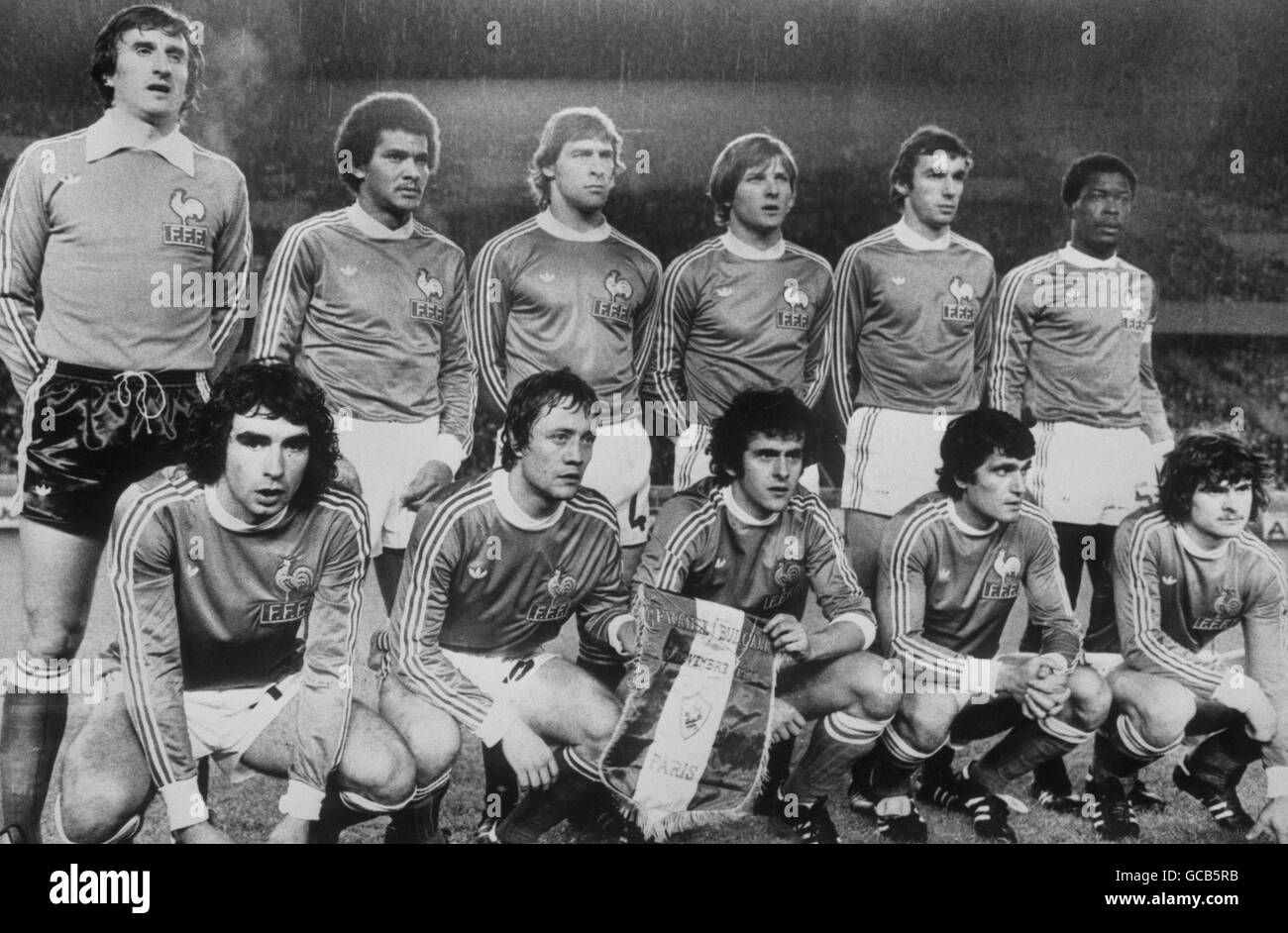 Football poster Dominique Rocheteau PSG Paris Saint Germain 1980-87