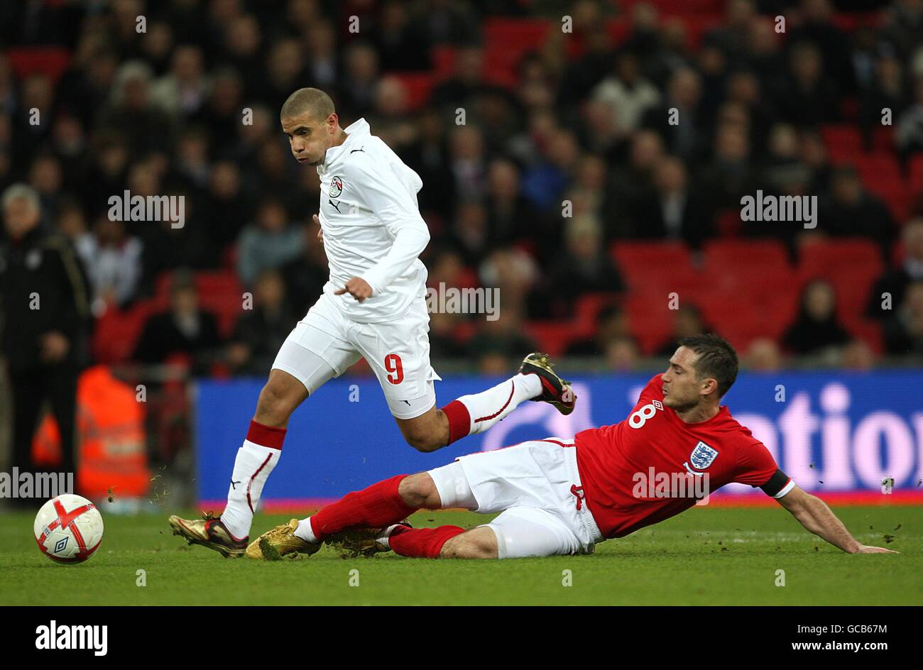 Soccer - International Friendly - England v Egypt - Wembley Stadium Stock Photo