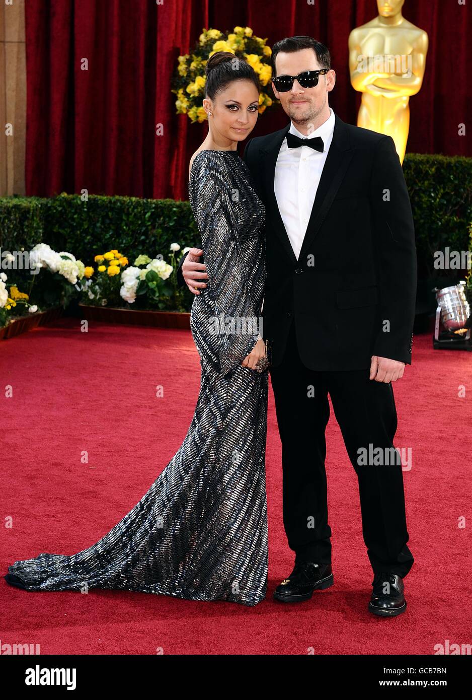 The 82nd Academy Awards - Arrivals - Los Angeles. Nicole Richie and Joel Madden arriving for the 82nd Academy Awards at the Kodak Theatre, Los Angeles. Stock Photo