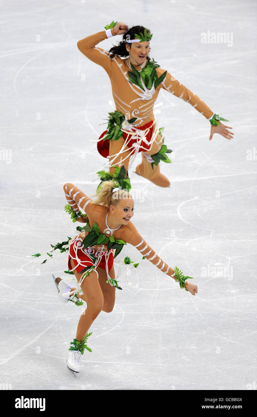 Oksana dominina maxim shabalin in the figure skating ice dance hi