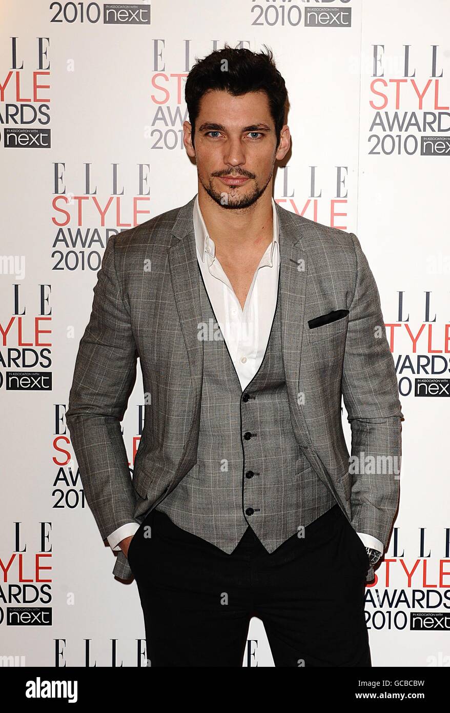 David Gandy arriving for the Elle Style awards at the Grand Connaught Rooms, 61 Great Queen Street, London. Stock Photo