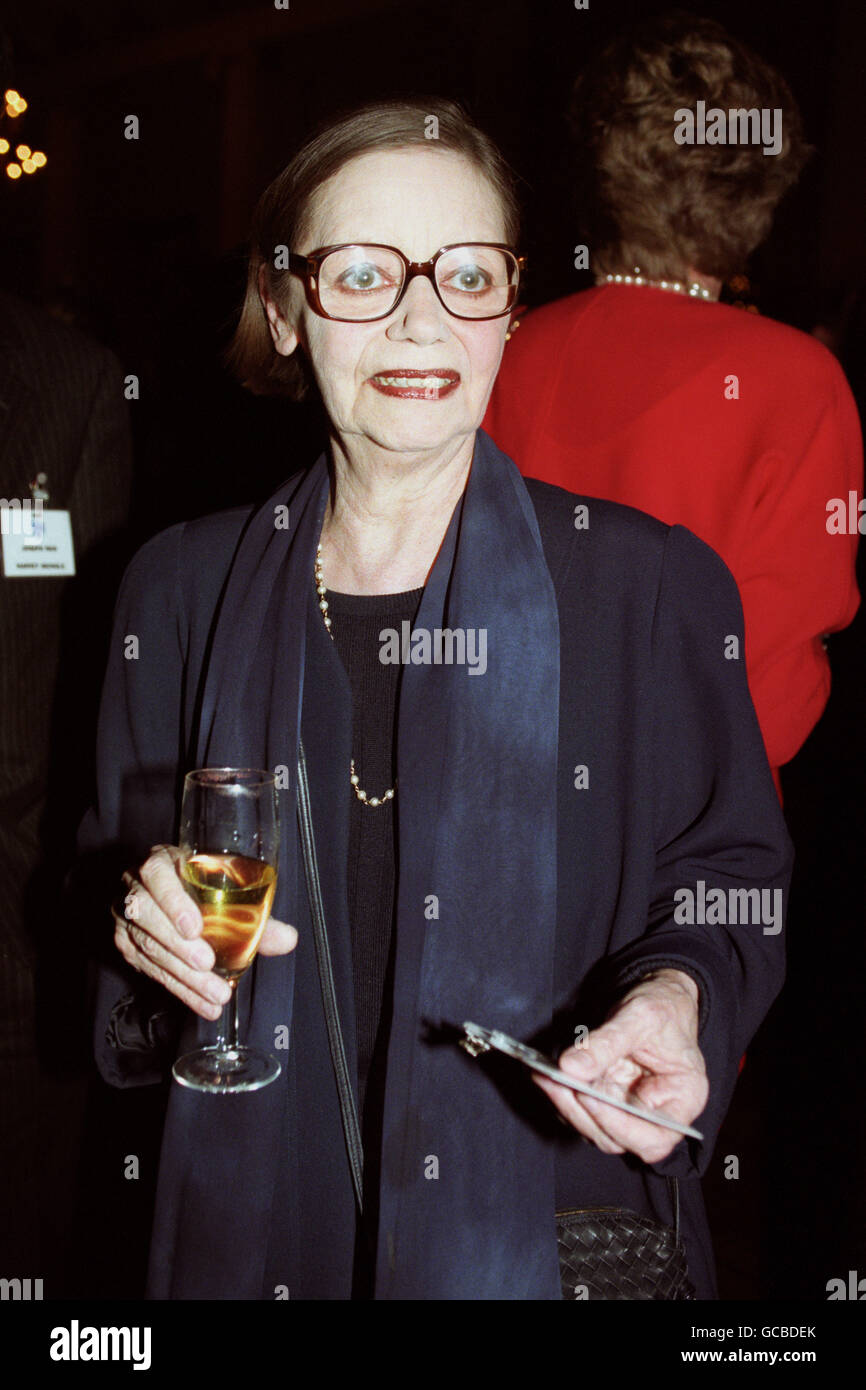 FASHION DESIGNER JEAN MUIR Stock Photo 