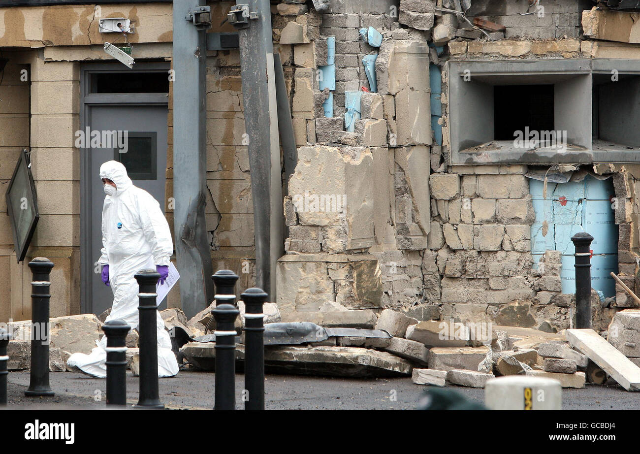 Northern Ireland car bomb attack Stock Photo Alamy