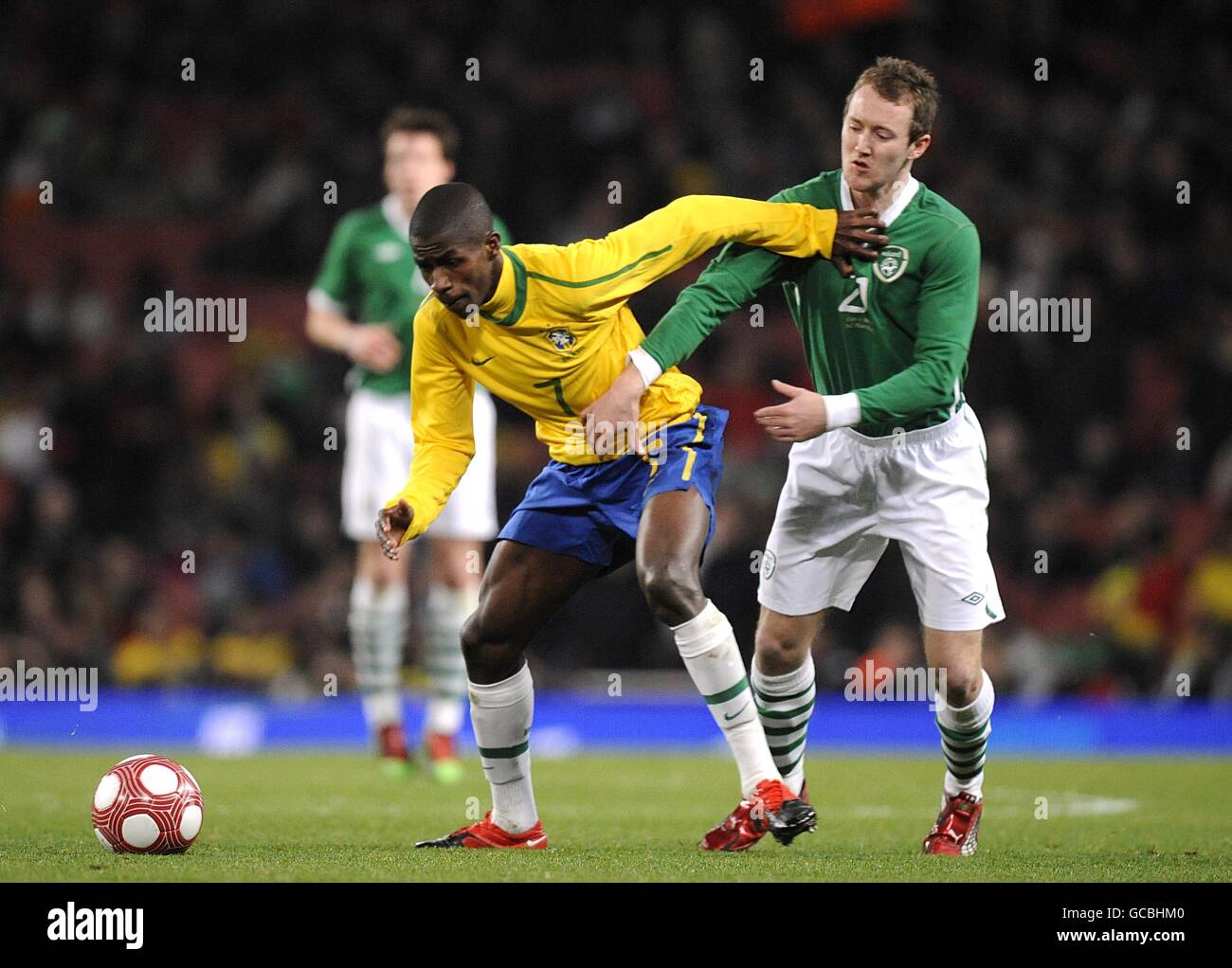 Soccer - International Friendly - Brazil v Republic of Ireland - Emirates Stadium Stock Photo