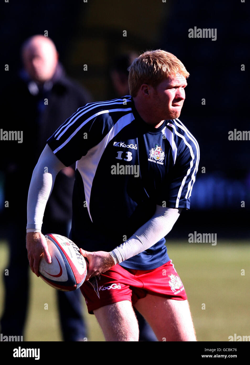 Rugby Union - British and Irish Cup - Pool B - Nottingham Rugby v Bristol Rugby - Meadow Lane. Bristol Rugby's Alex Crockett during the warm up Stock Photo