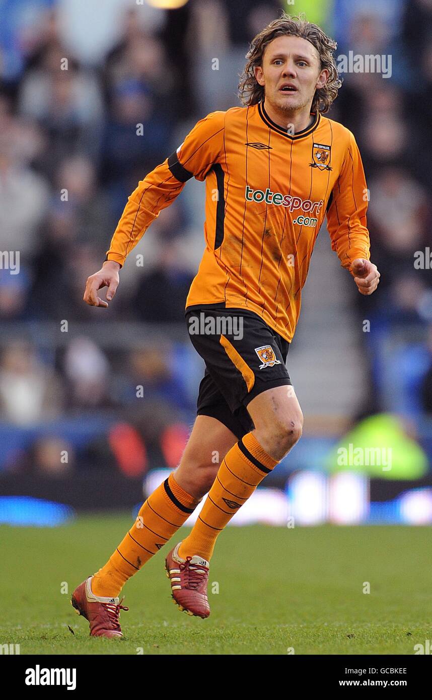 Soccer - Barclays Premier League - Hull City v Burnley - KC Stadium. Jimmy  Bullard, Hull City Stock Photo - Alamy