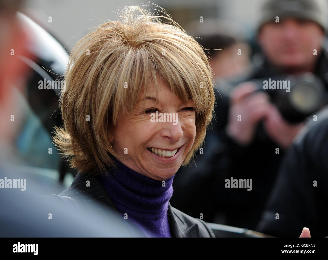 Helen Worth at London Television Studios Stock Photo Alamy